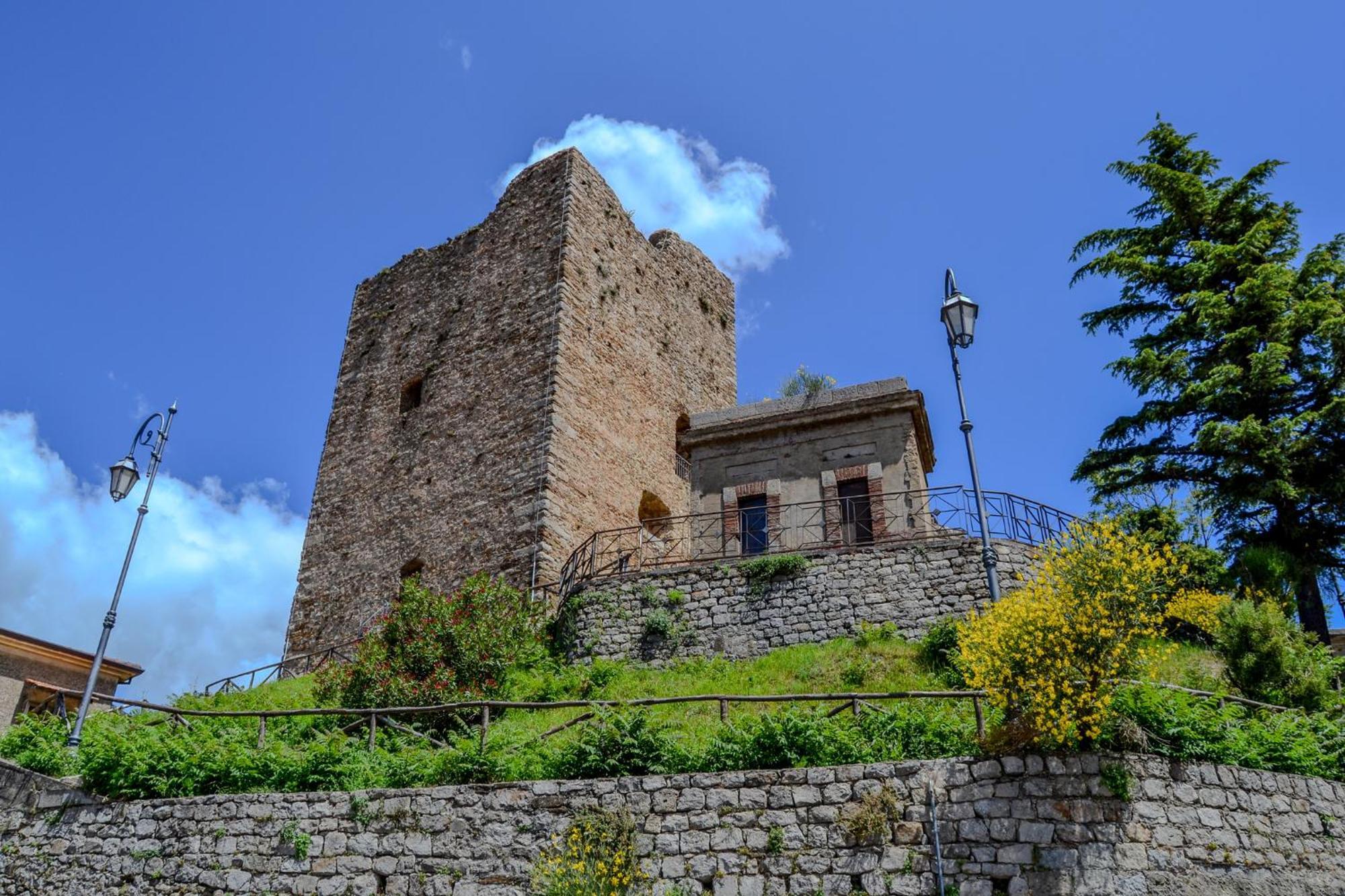 Villa Castello Baronale Novi Velia Exterior foto